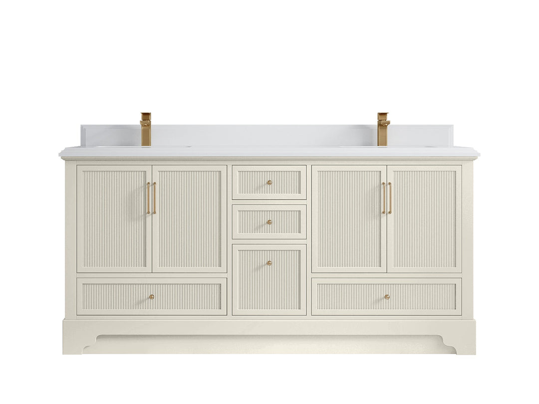Alys 72 in. W x 22 in. D Double Sink Bathroom Vanity - Willow Bath and Vanity