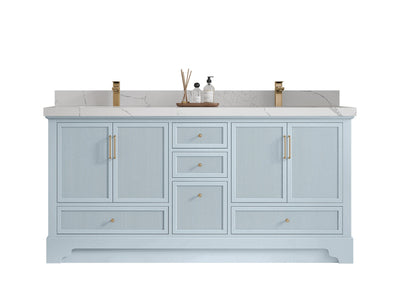 Alys 72 in. W x 22 in. D Double Sink Bathroom Vanity - Willow Bath and Vanity