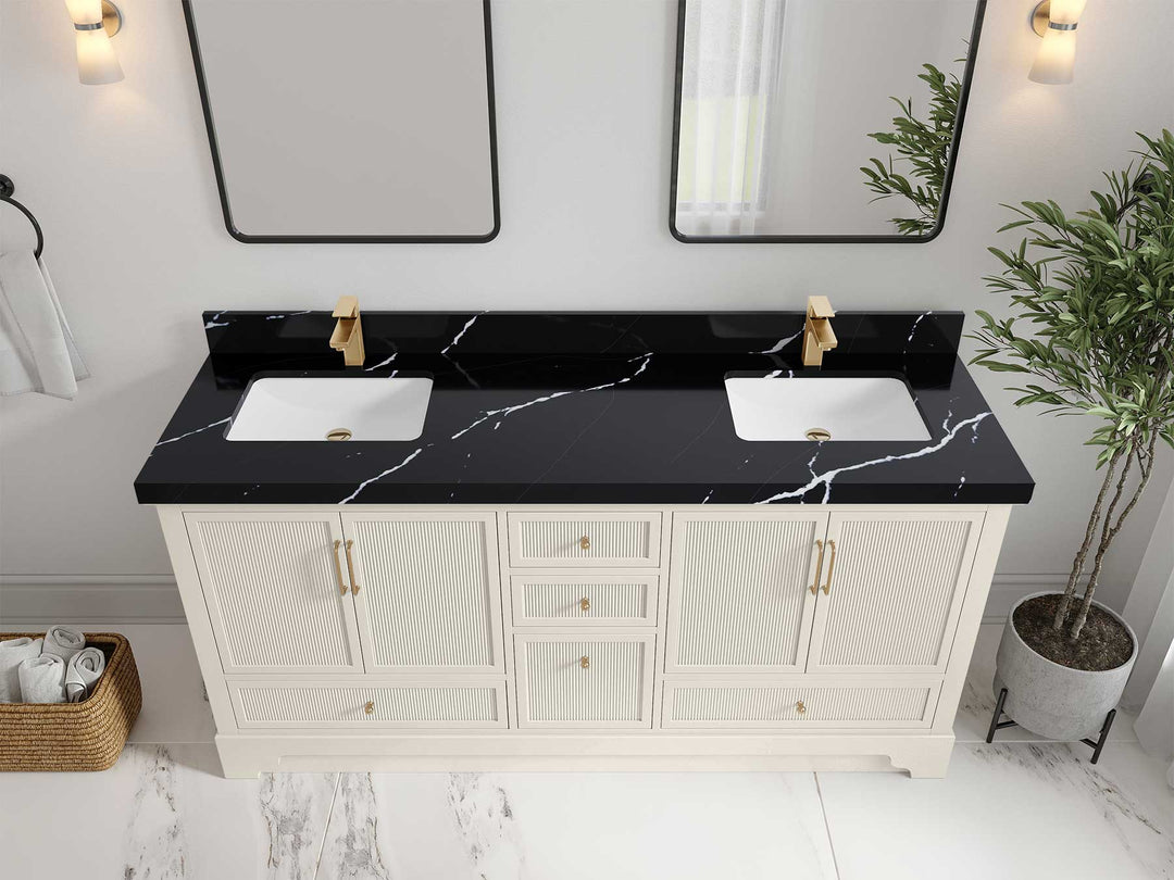 Alys 72 in. W x 22 in. D Double Sink Bathroom Vanity - Willow Bath and Vanity