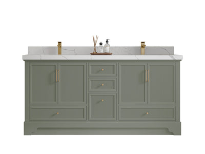 Alys 72 in. W x 22 in. D Double Sink Bathroom Vanity - Willow Bath and Vanity