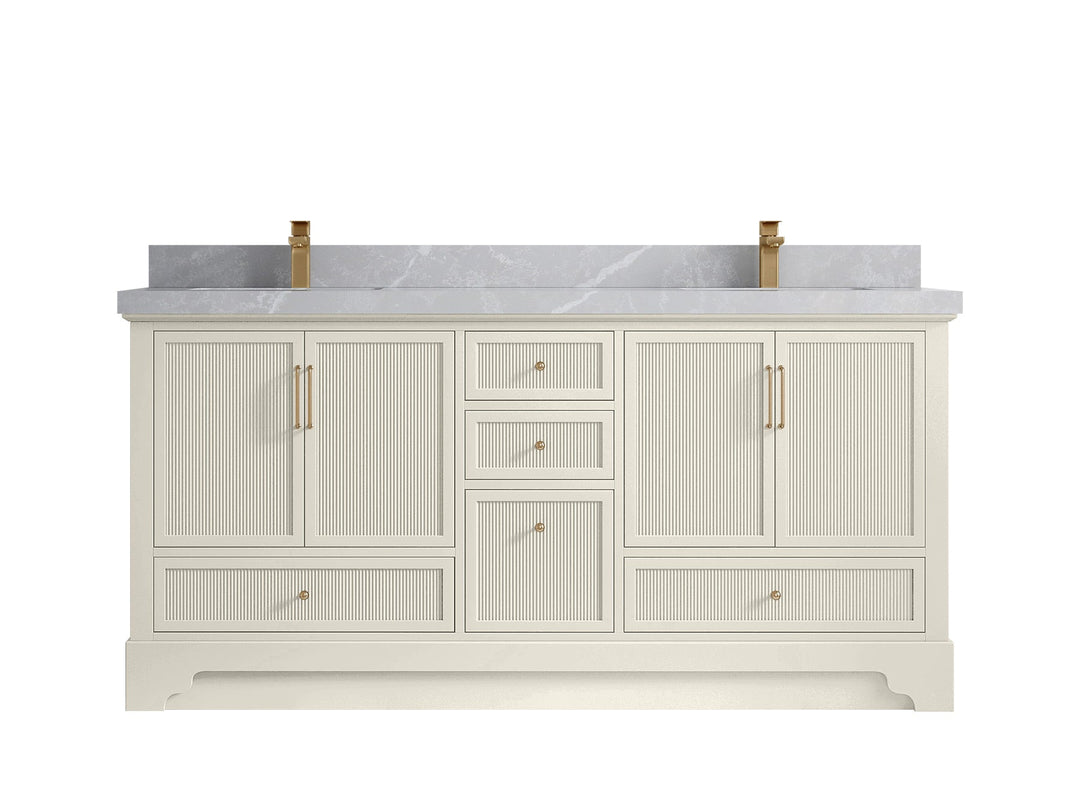 Alys 72 in. W x 22 in. D Double Sink Bathroom Vanity - Willow Bath and Vanity
