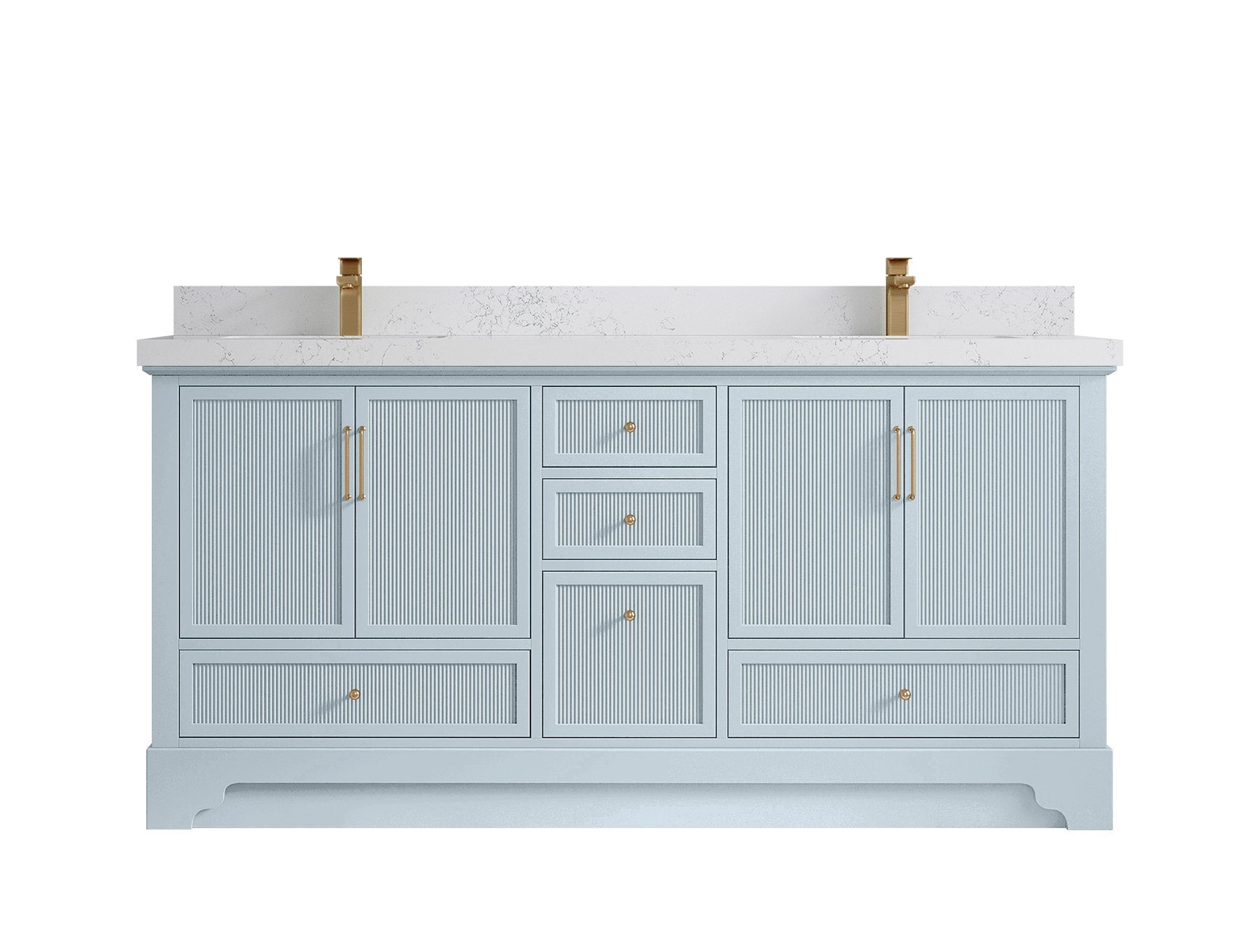 Alys 72 in. W x 22 in. D Double Sink Bathroom Vanity - Willow Bath and Vanity