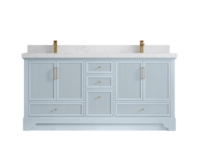 Alys 72 in. W x 22 in. D Double Sink Bathroom Vanity - Willow Bath and Vanity