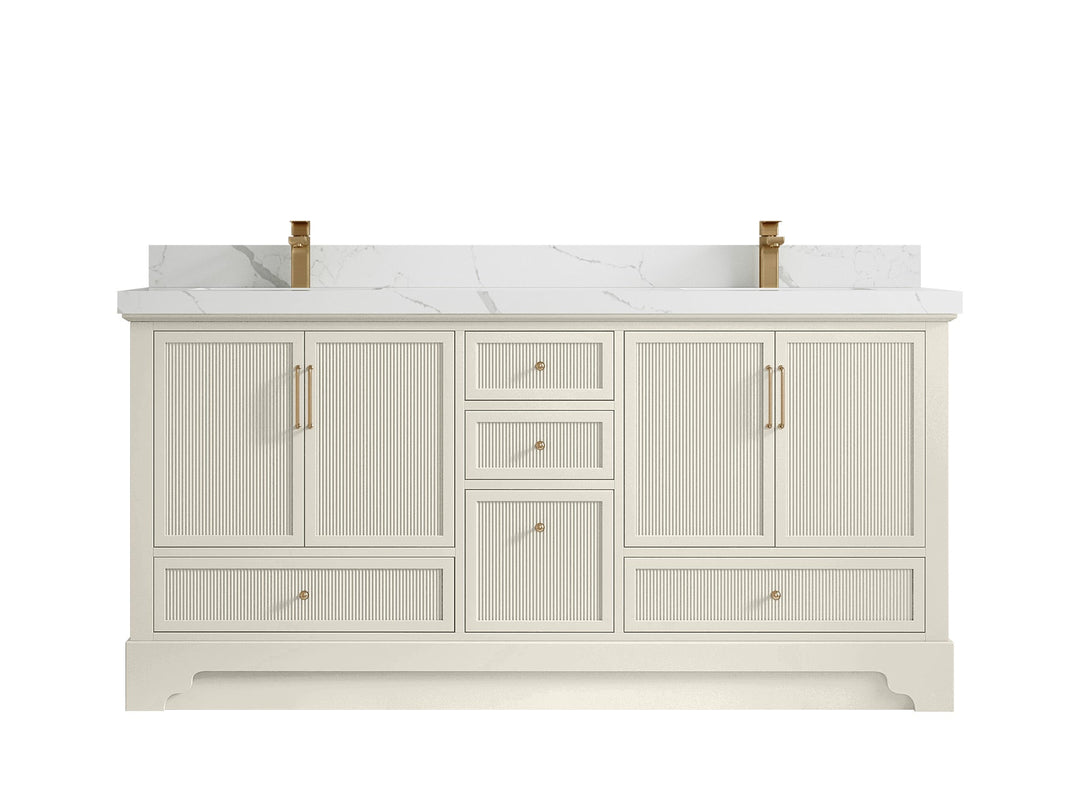 Alys 72 in. W x 22 in. D Double Sink Bathroom Vanity - Willow Bath and Vanity
