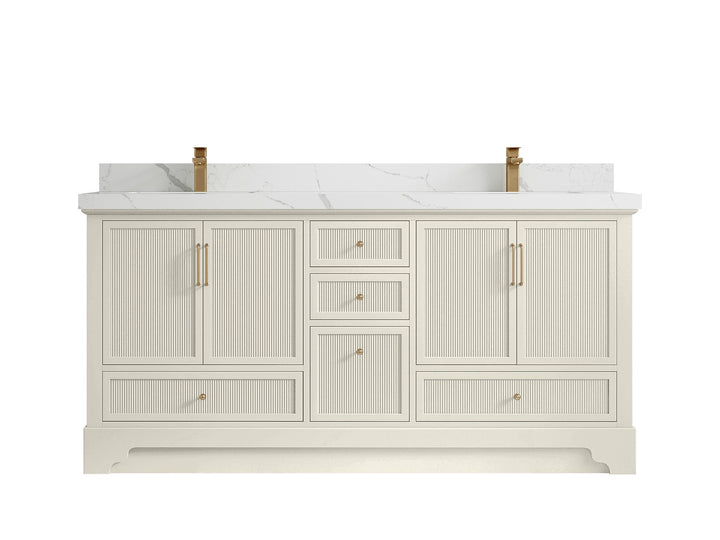 Alys 72 in. W x 22 in. D Double Sink Bathroom Vanity - photo 18