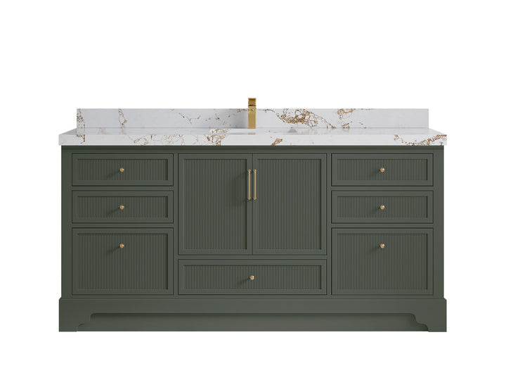 Alys 72 in. W x 22 in. D Single Sink Bathroom Vanity - photo 30