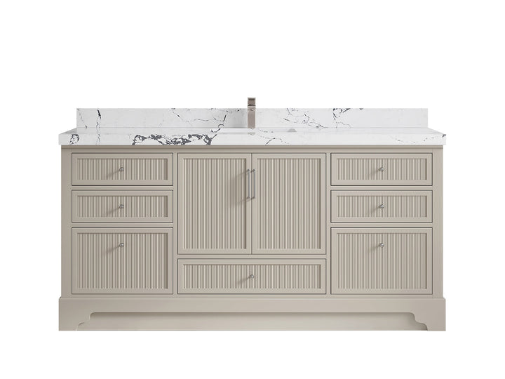 Alys 72 in. W x 22 in. D Single Sink Bathroom Vanity - photo 42
