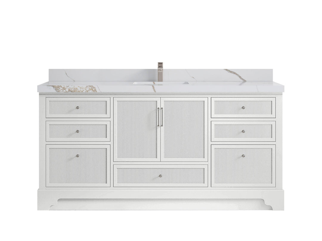 Alys 72 in. W x 22 in. D Single Sink Bathroom Vanity - Willow Bath and Vanity