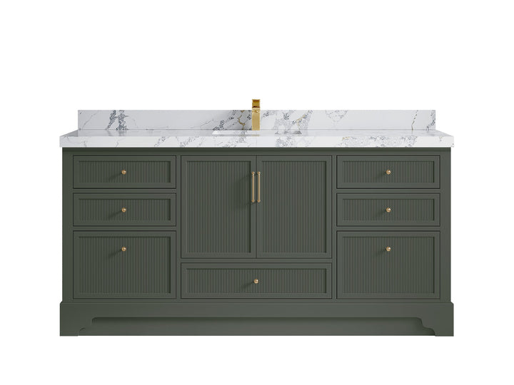 Alys 72 in. W x 22 in. D Single Sink Bathroom Vanity - photo 34