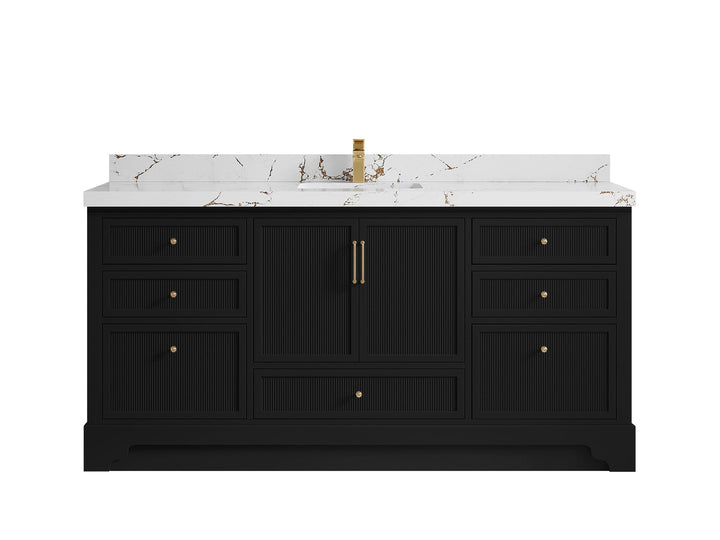 Alys 72 in. W x 22 in. D Single Sink Bathroom Vanity - photo 42