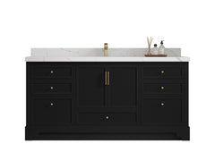 Alys 72 in. W x 22 in. D Single Sink Bathroom Vanity - photo 1