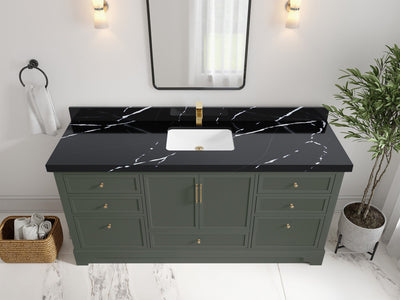 Alys 72 in. W x 22 in. D Single Sink Bathroom Vanity - Willow Bath and Vanity