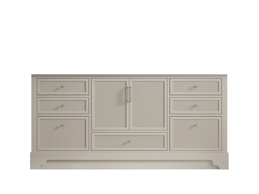 Alys 72 in. W x 22 in. D Single Sink Bathroom Vanity | 
              
                 Fine Grain Linen Beige
                
                  
             - ALS_FNG_CA_BK_72S - photo №6