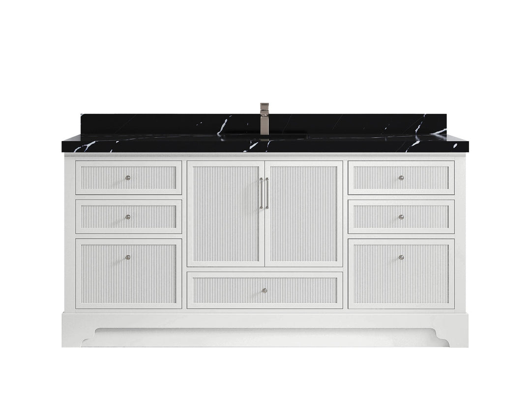 Alys 72 in. W x 22 in. D Single Sink Bathroom Vanity - Willow Bath and Vanity