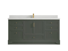 Alys 72 in. W x 22 in. D Single Sink Bathroom Vanity - photo 22
