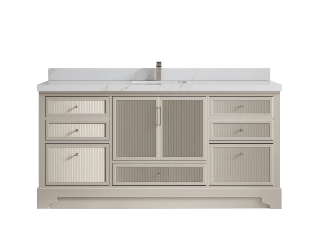 Alys 72 in. W x 22 in. D Single Sink Bathroom Vanity - Willow Bath and Vanity