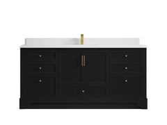 Alys 72 in. W x 22 in. D Single Sink Bathroom Vanity - photo 32