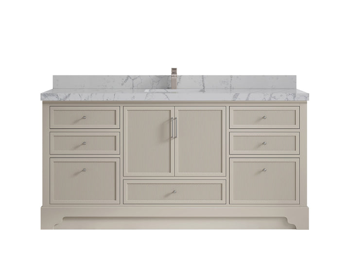 Alys 72 in. W x 22 in. D Single Sink Bathroom Vanity - photo 30