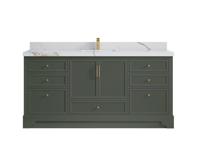 Alys 72 in. W x 22 in. D Single Sink Bathroom Vanity - Willow Bath and Vanity