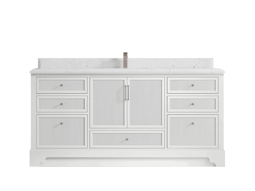 Alys 72 in. W x 22 in. D Single Sink Bathroom Vanity - Willow Bath and Vanity