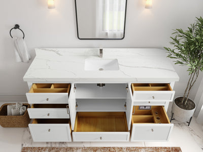 Alys 72 in. W x 22 in. D Single Sink Bathroom Vanity - Willow Bath and Vanity