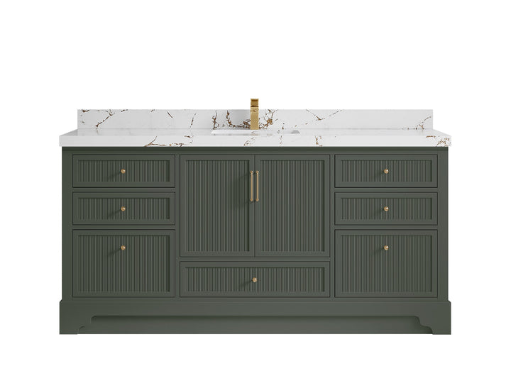 Alys 72 in. W x 22 in. D Single Sink Bathroom Vanity - photo 44