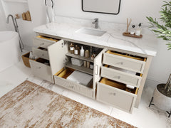 Alys 72 in. W x 22 in. D Single Sink Bathroom Vanity - photo 4