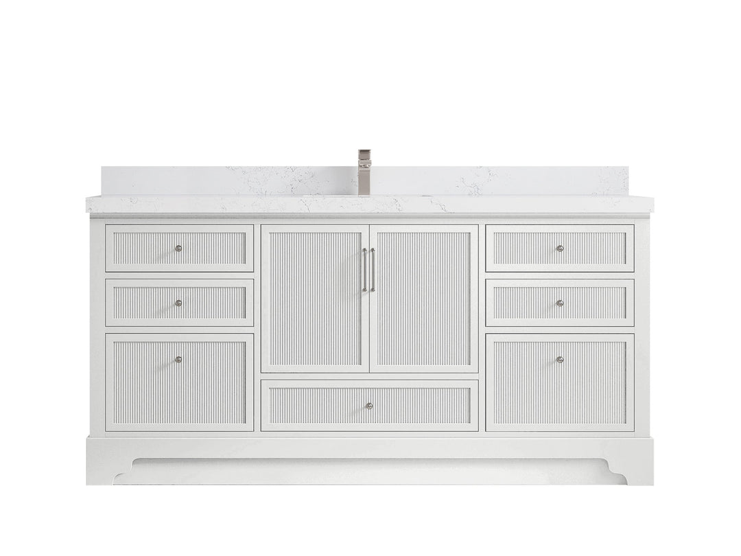 Alys 72 in. W x 22 in. D Single Sink Bathroom Vanity - Willow Bath and Vanity