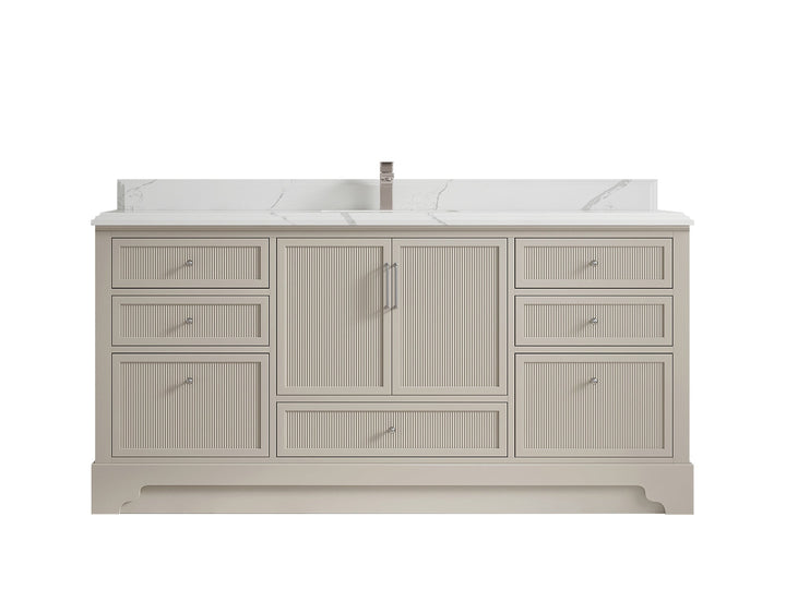 Alys 72 in. W x 22 in. D Single Sink Bathroom Vanity - photo 34