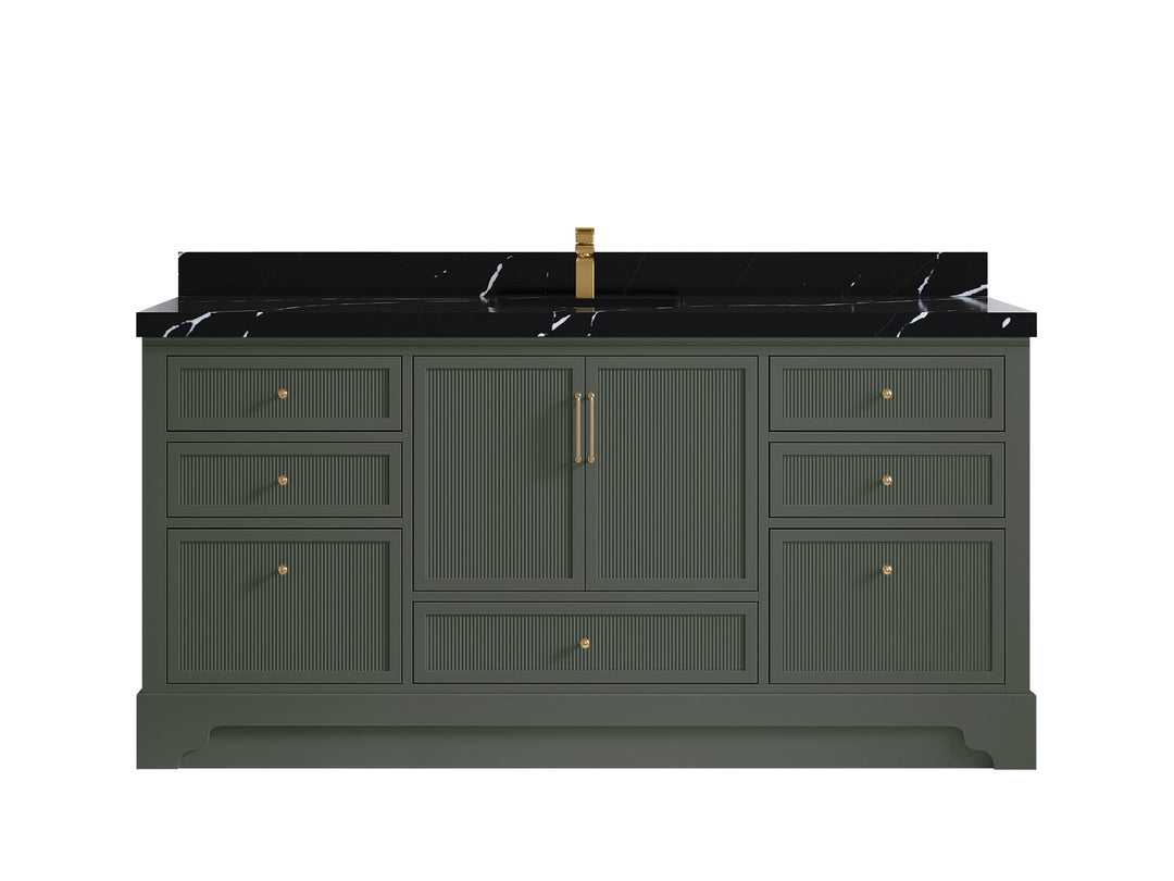 Alys 72 in. W x 22 in. D Single Sink Bathroom Vanity - Willow Bath and Vanity