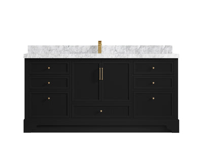 Alys 72 in. W x 22 in. D Single Sink Bathroom Vanity - Willow Bath and Vanity