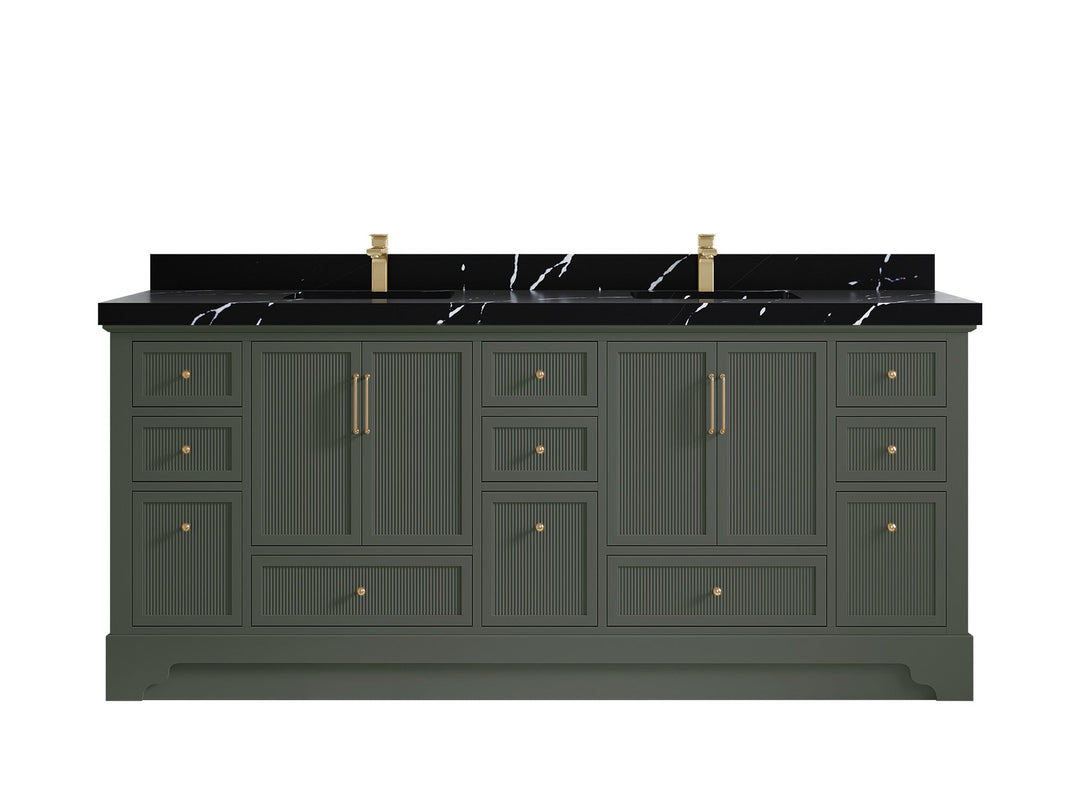 Alys 80 in. W x 22 in. D Double Sink Bathroom Vanity - Willow Bath and Vanity