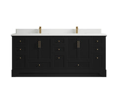 Alys 80 in. W x 22 in. D Double Sink Bathroom Vanity - photo 22