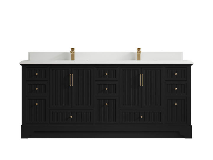 Alys 80 in. W x 22 in. D Double Sink Bathroom Vanity - photo 22
