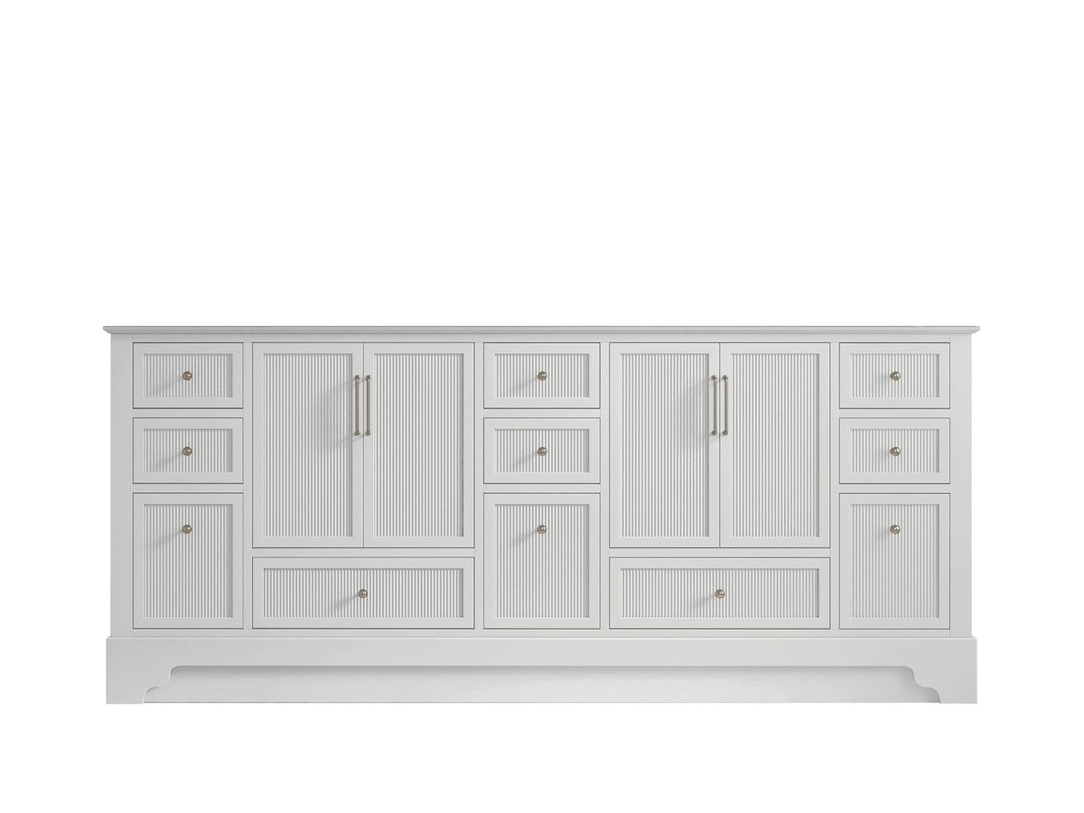 Alys 80 in. W x 22 in. D Double Sink Bathroom Vanity - Willow Bath and Vanity
