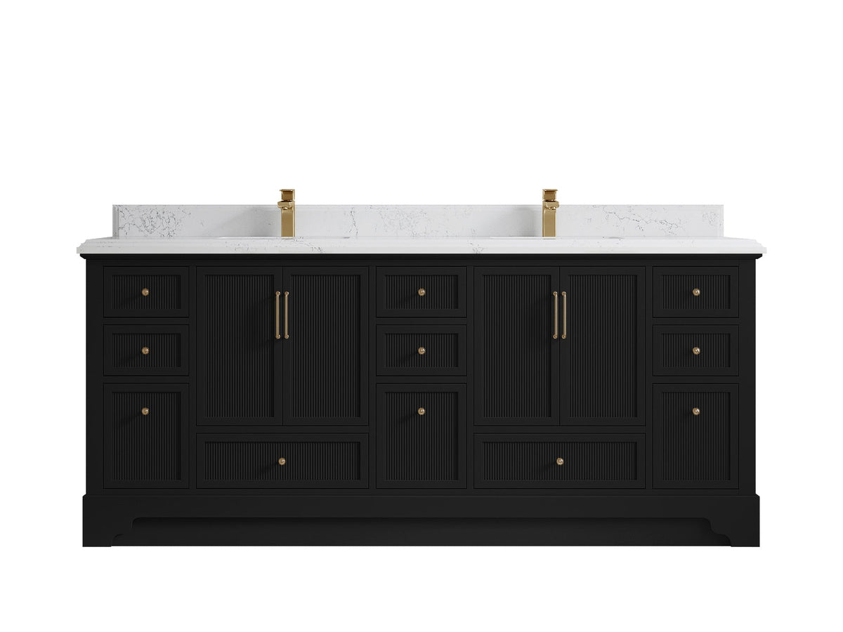 Alys 80 in. W x 22 in. D Double Sink Bathroom Vanity - Willow Bath and Vanity