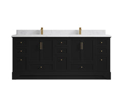 Alys 80 in. W x 22 in. D Double Sink Bathroom Vanity - photo 30