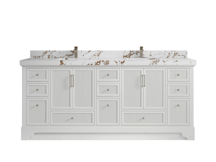 Alys 80 in. W x 22 in. D Double Sink Bathroom Vanity - photo 44