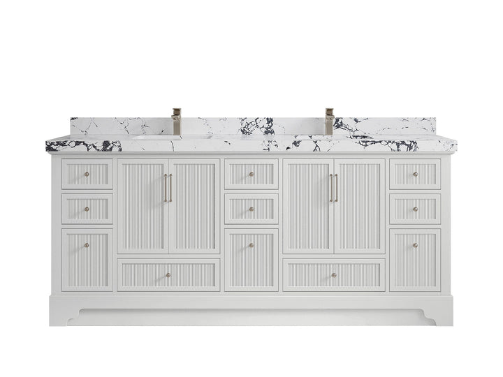 Alys 80 in. W x 22 in. D Double Sink Bathroom Vanity - photo 46