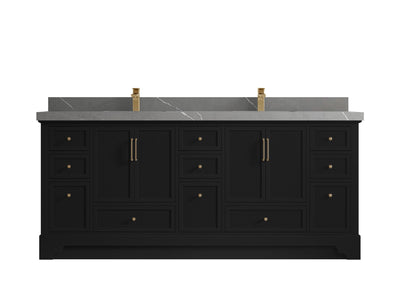 Alys 80 in. W x 22 in. D Double Sink Bathroom Vanity - Willow Bath and Vanity