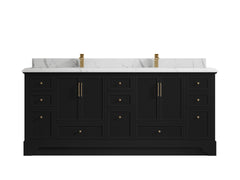 Alys 80 in. W x 22 in. D Double Sink Bathroom Vanity - photo 10