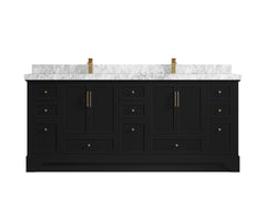 Alys 80 in. W x 22 in. D Double Sink Bathroom Vanity - photo 12