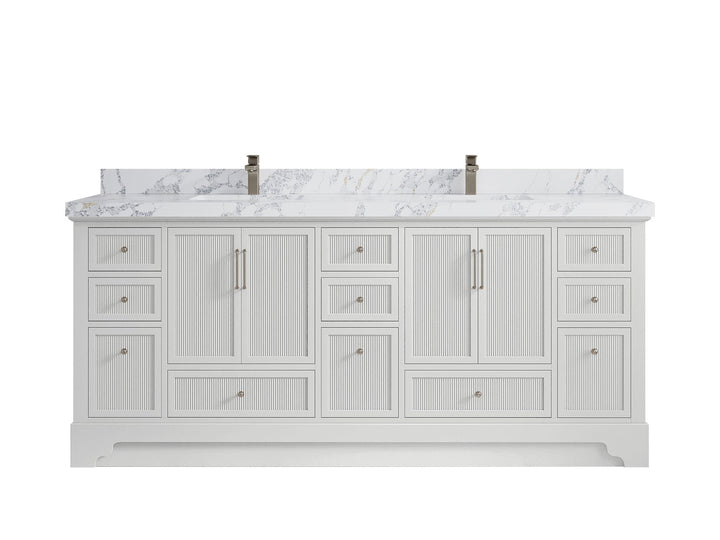 Alys 80 in. W x 22 in. D Double Sink Bathroom Vanity - photo 22