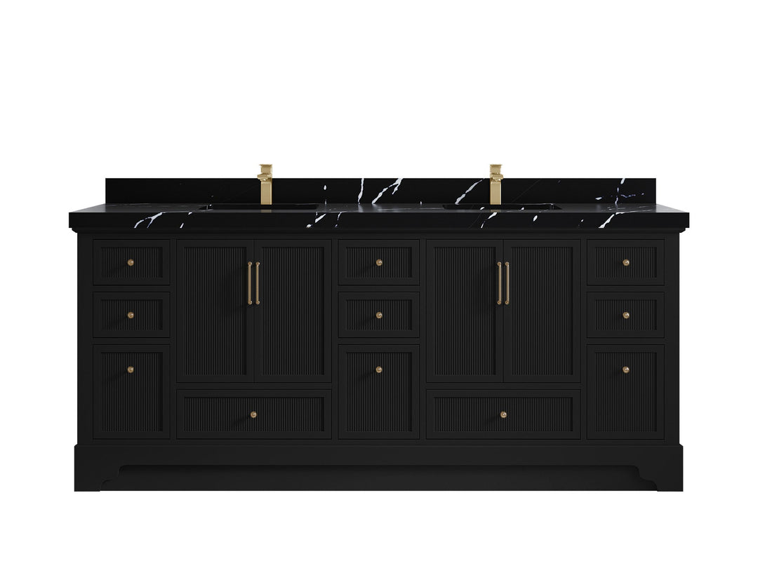 Alys 80 in. W x 22 in. D Double Sink Bathroom Vanity - Willow Bath and Vanity