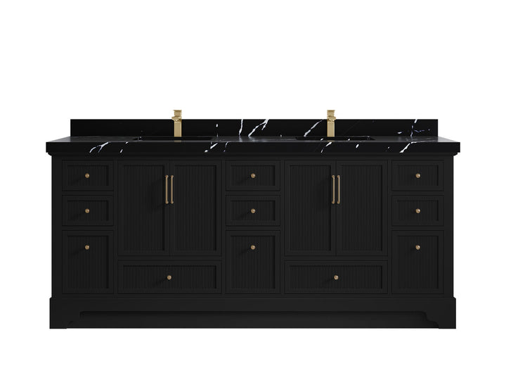 Alys 80 in. W x 22 in. D Double Sink Bathroom Vanity - photo 16