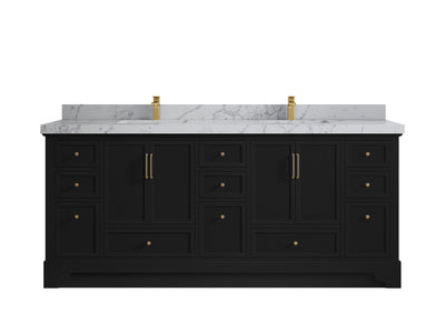 Alys 80 in. W x 22 in. D Double Sink Bathroom Vanity - Willow Bath and Vanity
