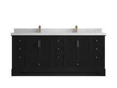Alys 80 in. W x 22 in. D Double Sink Bathroom Vanity - photo 24