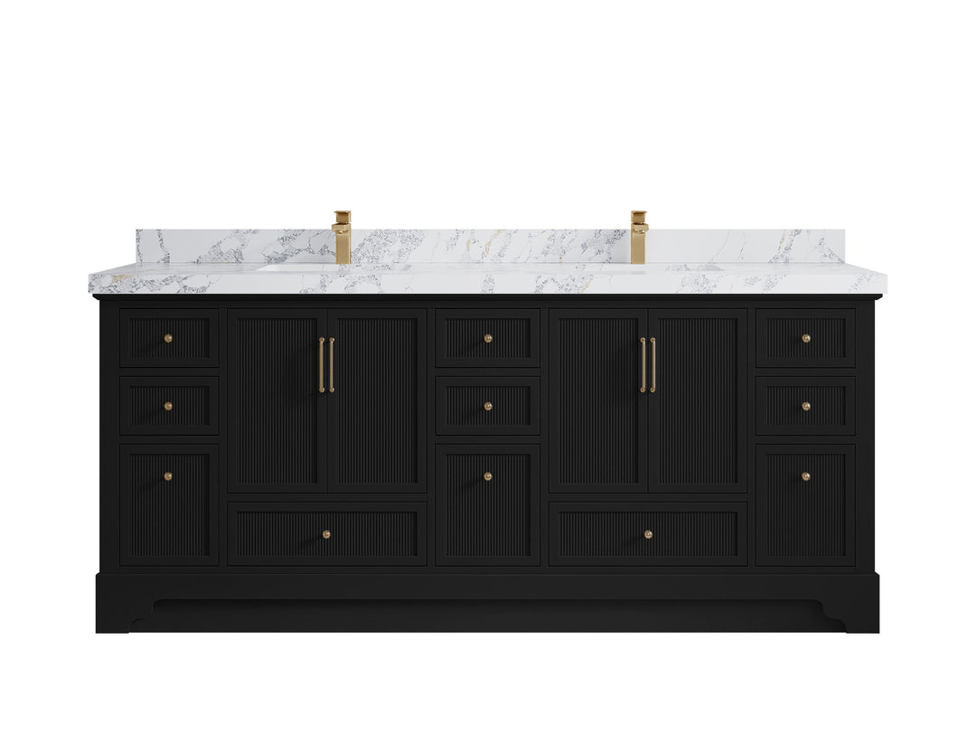 Alys 80 in. W x 22 in. D Double Sink Bathroom Vanity - Willow Bath and Vanity