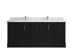 Alys 80 in. W x 22 in. D Double Sink Bathroom Vanity - photo 26