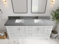 Alys 80 in. W x 22 in. D Double Sink Bathroom Vanity - photo 16